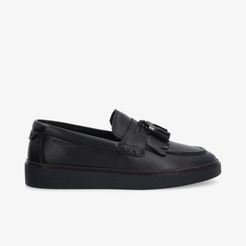 LOAFLY LOAFER M - TUMBLED LEATHER - NOIR